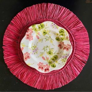 Fringe Placemat (Ruby)